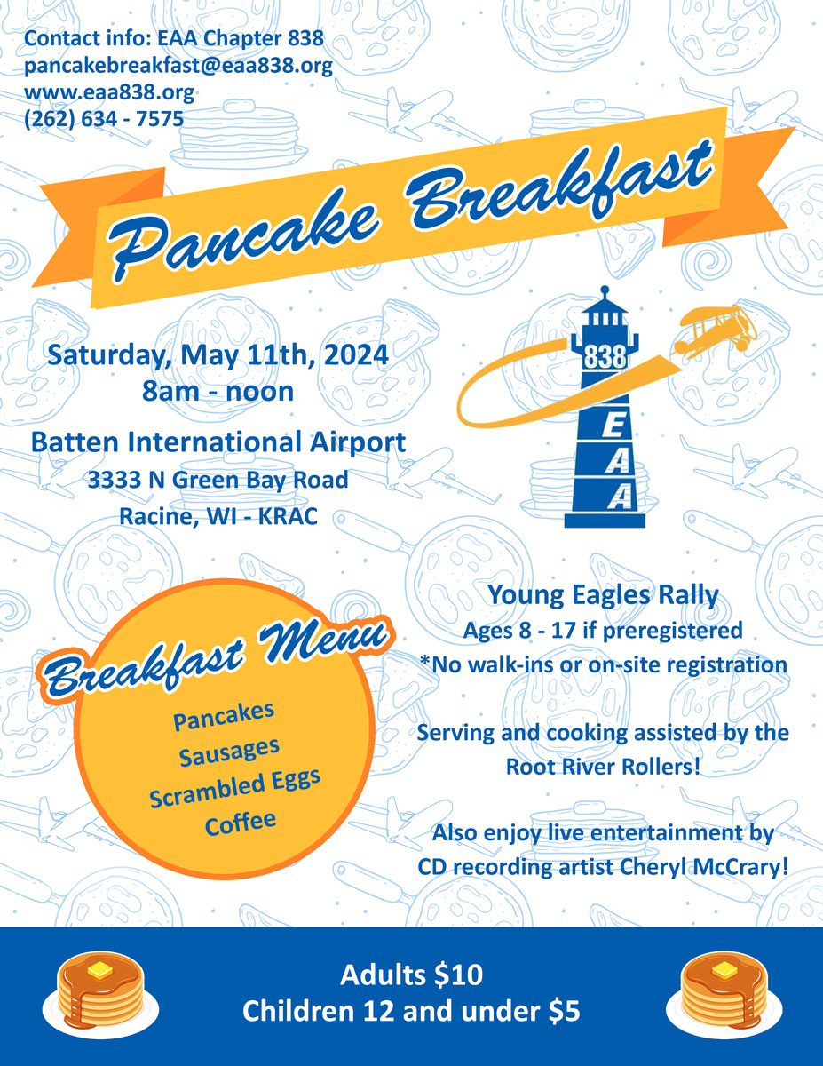 Details about upcoming Pancake  Breakfast